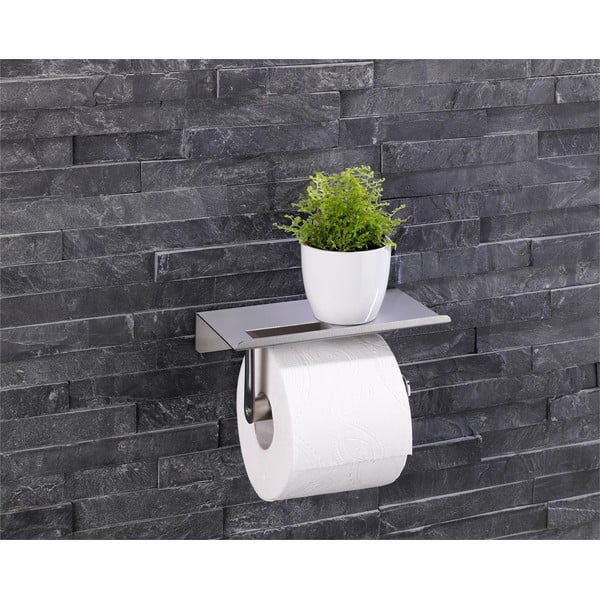 Isekinnituv roostevabast terasest tualettpaberi hoidja - Maximex-image-4