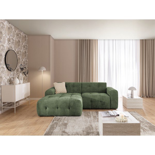 Roheline nurgadiivan (vasak nurk/diivanvoodiga) Melva - Ropez-image-2