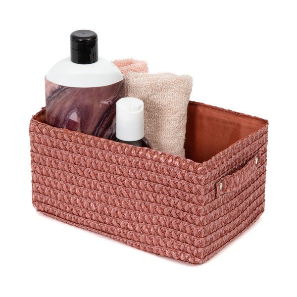 Punane hoiukorv Lilou Basket Terracotta - Compactor-image-1