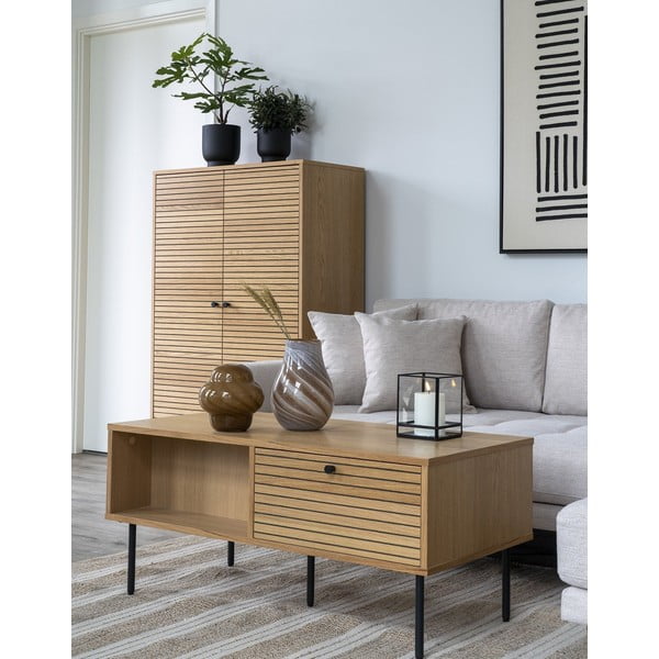 Tammespooniga diivanilaud 50x100 cm Kyoto - House Nordic-image-2