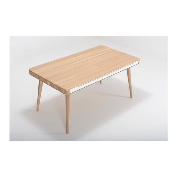 Tammepuust söögilaud Kaks, 160 x 90 cm Ena - Gazzda-image-4