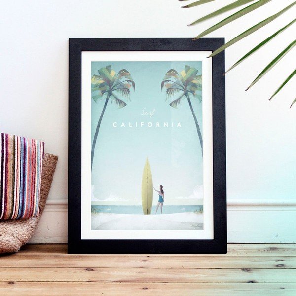 Plakat , 30 x 40 cm California - Travelposter-image-1