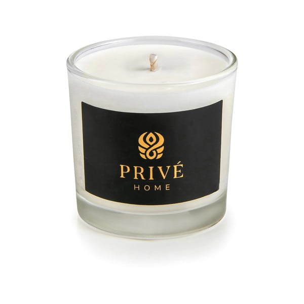 3 valge lõhnaküünla komplekt Delice d'Orient/Safran-Ambre Noir/Black Wood - Privé Home-image-2