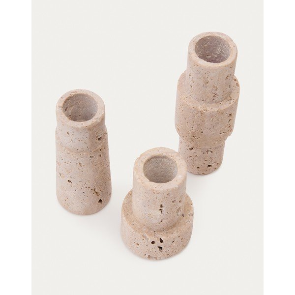 Kivist küünlajalad 3tk komplektis Majid - Kave Home-image-4