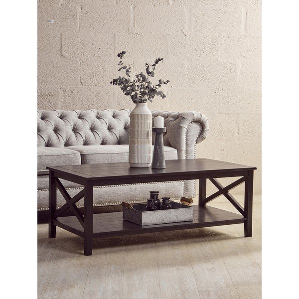 Must kohvilaud 60x120 cm Heritage - Premier Housewares-image-3