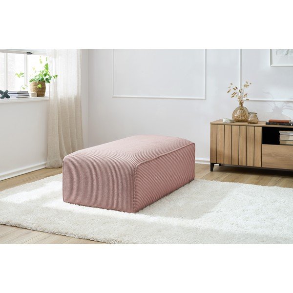 Roosa velvetist mooduljalaping Megeve - Bobochic Paris-image-4