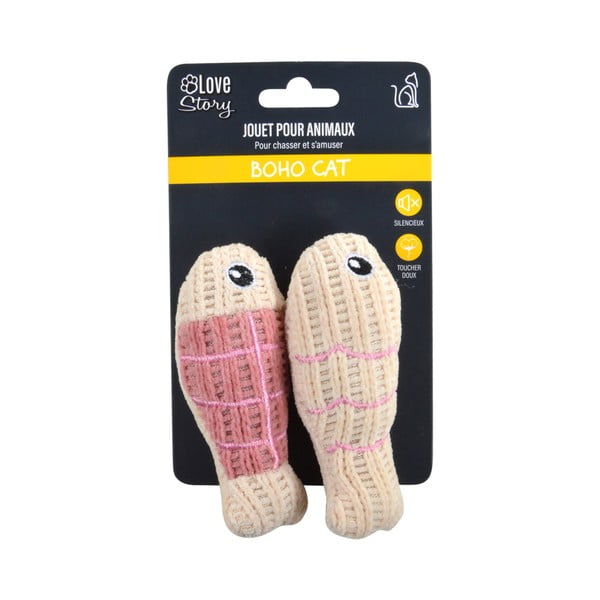 Kassi mänguasjade komplekt 2 tk Boho Fish – Love Story-image-3