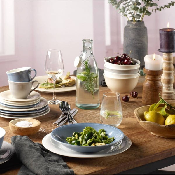 Valge ja hall portselanist kauss Villeroy & Boch Like Color Loop, 0,75 l - like | Villeroy & Boch-image-2