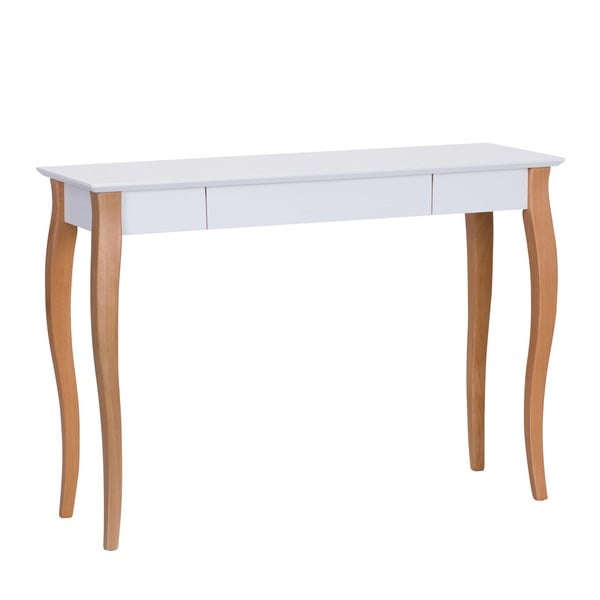 Valge laud, pikkus 105 cm Lillo - Ragaba