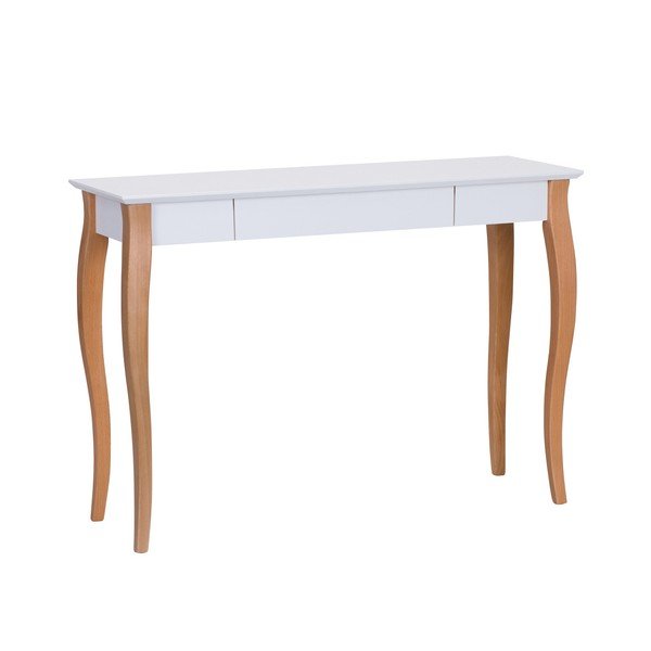 Valge laud, pikkus 105 cm Lillo - Ragaba