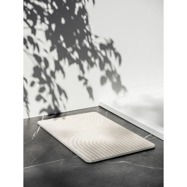 Beež diatomiidist vannitoamatt 39x60 cm Nazca - Wenko-image-1