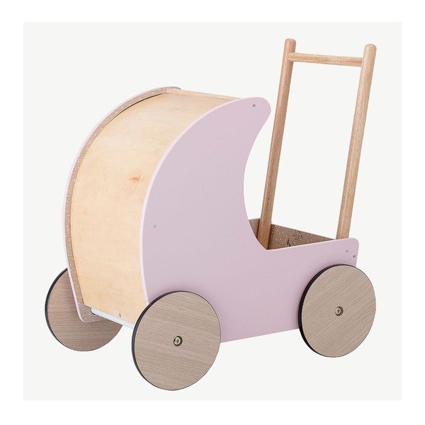 Dětský dřevěný kočárek Bloomingville Toy Pram-image-2