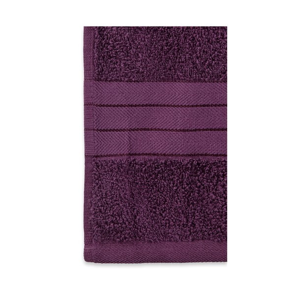 Bordoopunased puuvillased froteerätikud 2 tk komplektis 70x140 cm - Good Morning-image-1