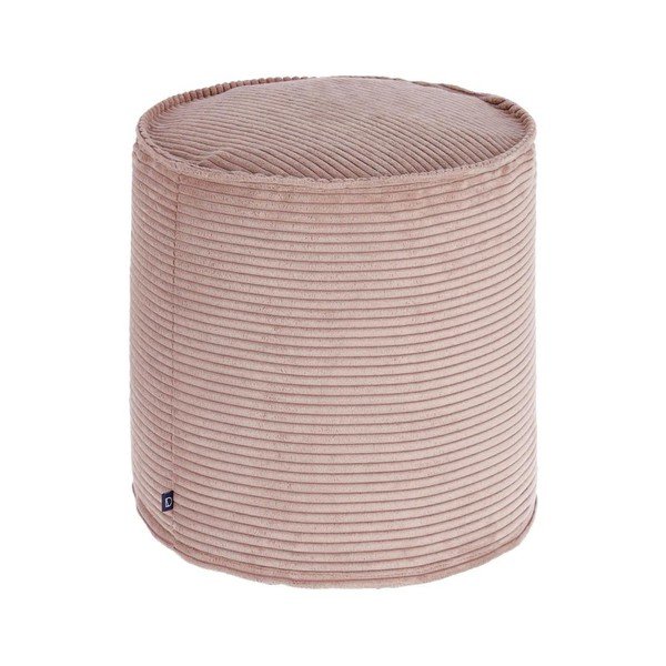 Roosa velvetist tumba Wilma - Kave Home