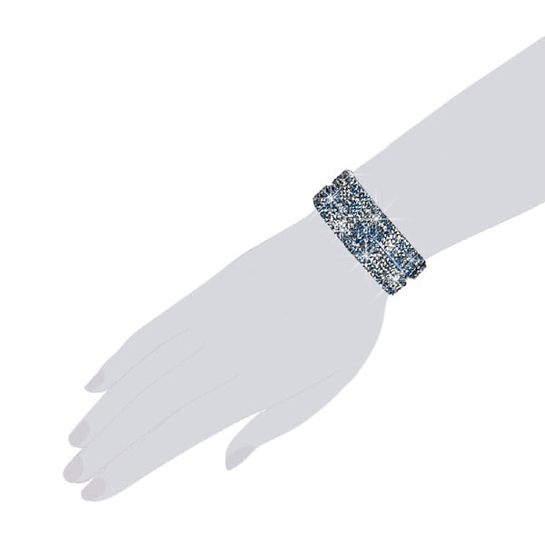 Náramek Blue Shine, 34 cm-image-1