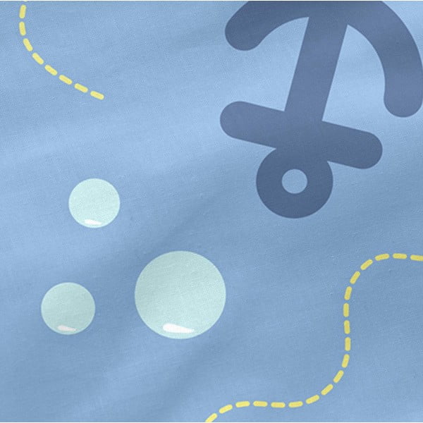 Beebi puuvillane lina, 200 x 90 cm Yellow Submarine - Happynois-image-3