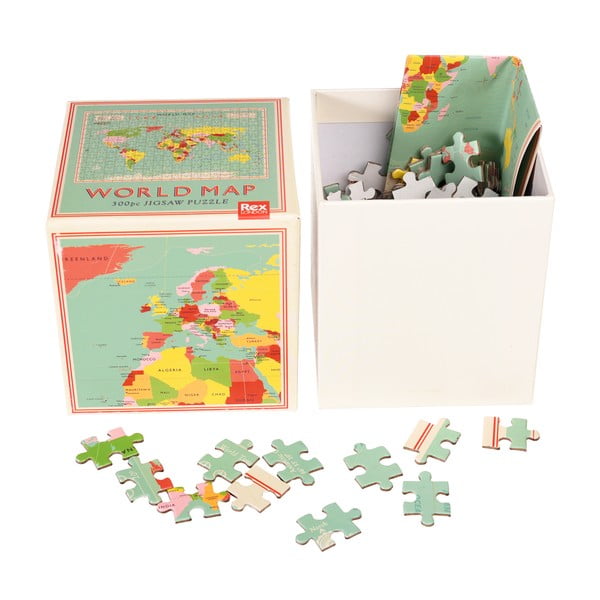 Laste puzzle World Map - Rex London