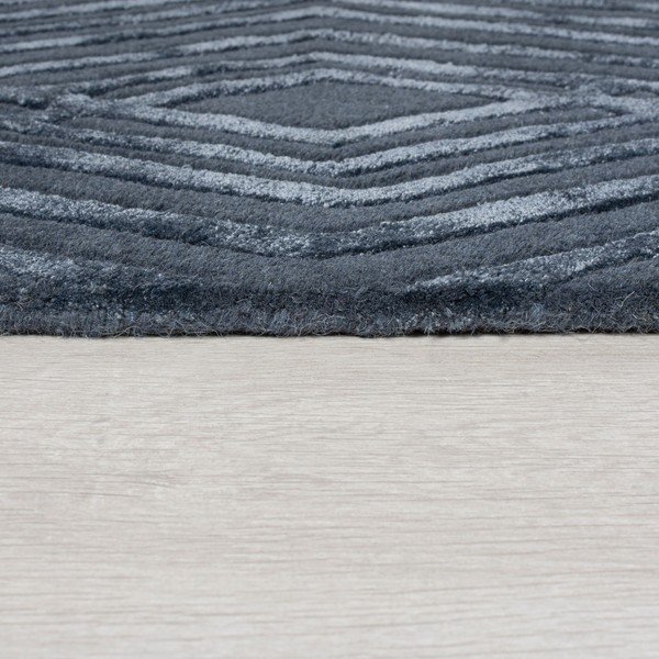 Sinine villane vaip , 120 x 170 cm Diamonds - Flair Rugs-image-3