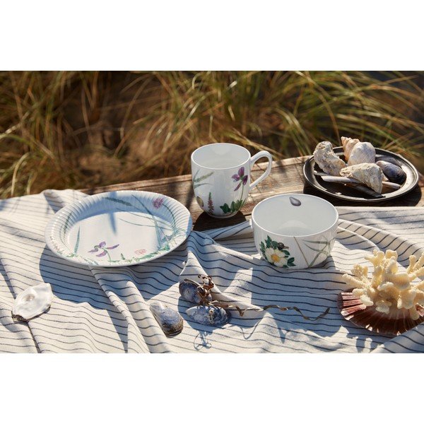 Valge portselanist magustoidutaldrik ø 22 cm Hammershøi Summer - Kähler Design-image-2