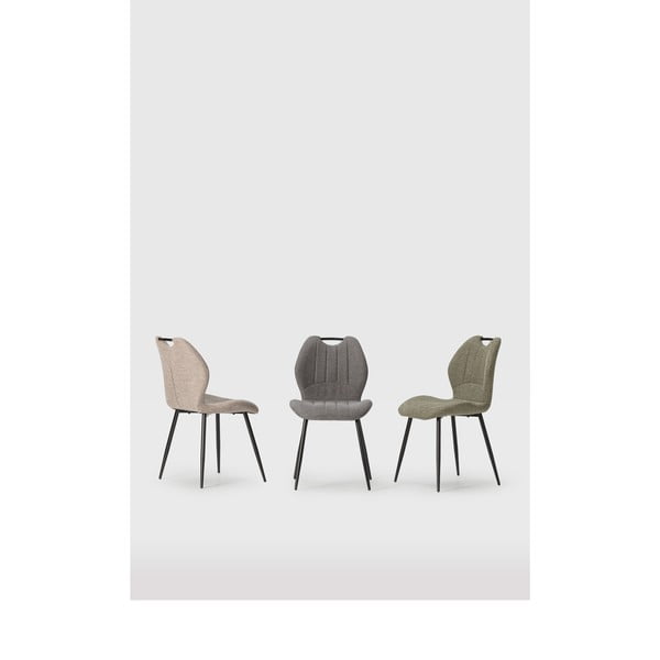 Hallid söögitoolid 4tk komplektis Muli - Marckeric-image-1