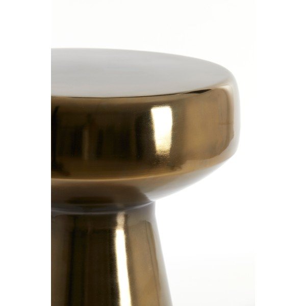 Metallist ümmargune diivanilaud ø 38 cm Dakwa - Light & Living-image-1