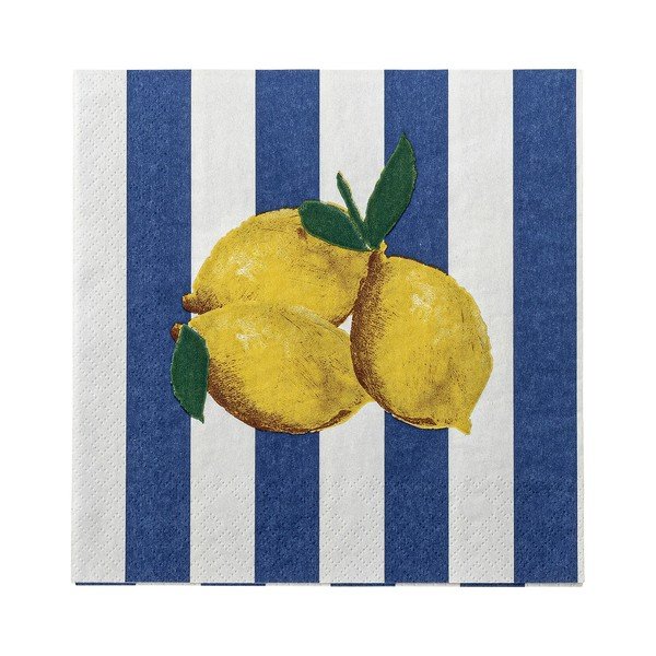 Pabersalvrätikud komplektis 20 tükki 33x33 cm Limone - Bloomingville