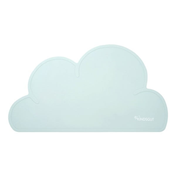 Sinine silikoonist taldrikutekk Cloud, 49 x 27 cm - Kindsgut