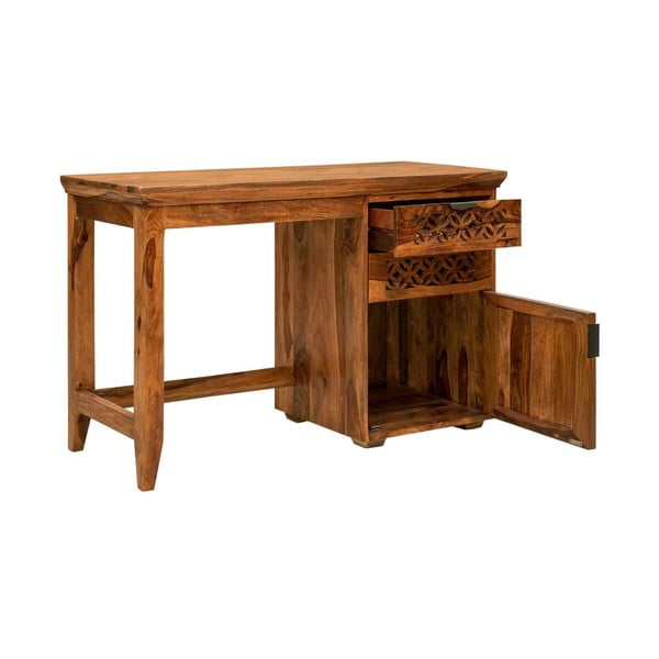 Pracovní stůl z masivního palisandrového dřeva Massive Home Rosie-image-3