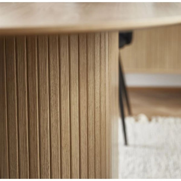 Tammedekooriga söögilaud 95x180 cm Nola - Unique Furniture-image-4