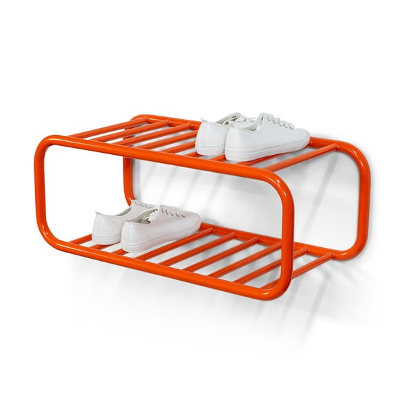 Oranž metallist rippuv jalatsiriiul Retro - Spinder Design-image-3