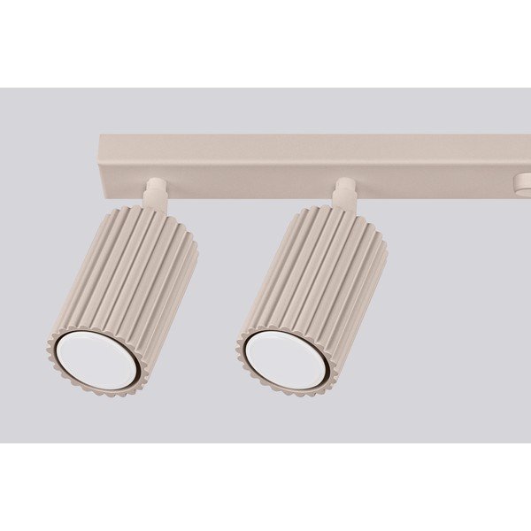 Taupepruun metallist kohtvalgusti 6,5x117 cm Gleam - Sollux-image-3