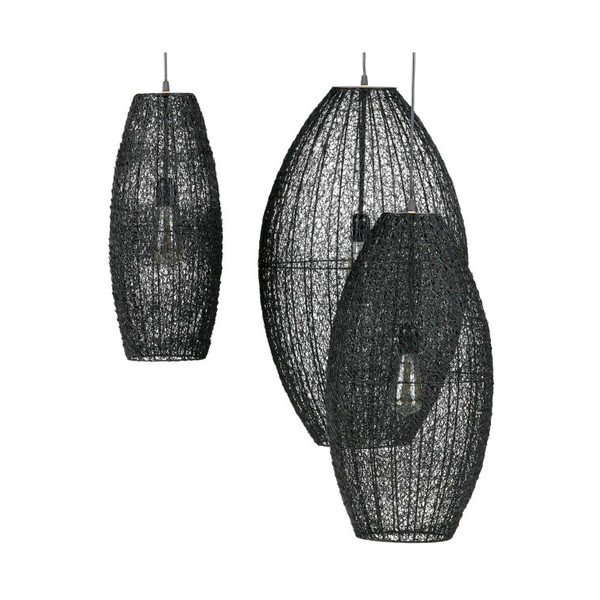 Černé závěsné svítidlo BePureHome Creative, ⌀ 30 cm-image-1