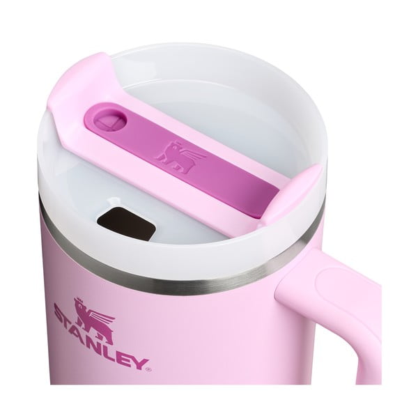 Roosa kõrrega termopudel 1,18 l Quencher H2.O FlowState - Stanley-image-4