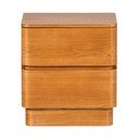 Naturaalses värvitoonis öökapp Fejo - WOOOD