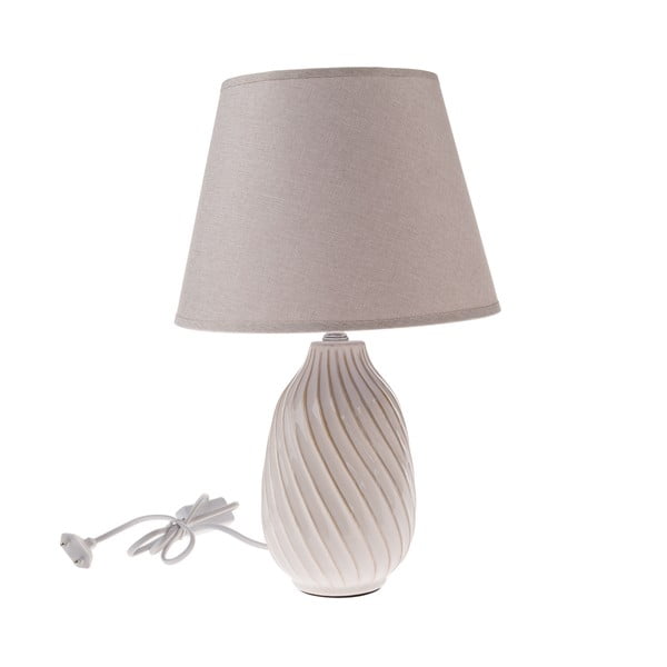 Hall laualamp tekstiilist varjuga (kõrgus 38 cm) - Dakls