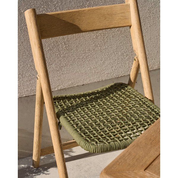 Roheline-puiduvärvi puidust aiatool Dandara - Kave Home-image-2