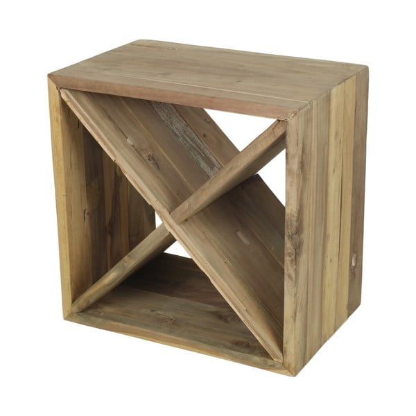 Odkládací stolek z recyklovaného teakového dřeva HSM collection Rack