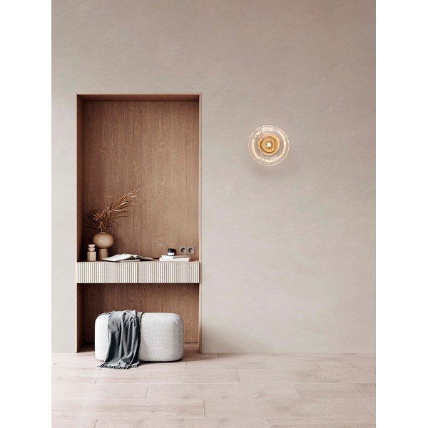 Messingist värvi metallist seinalamp King - Nova Luce-image-1