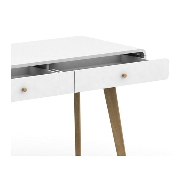 Valge kirjutuslaud - Støraa Cleo-image-2