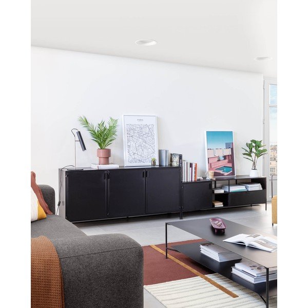 Must terasest kummut 160x72x35 cm Shantay - Kave Home-image-2