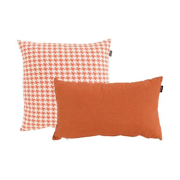 Oranžikas ja valge õuepadi , 50 x 50 cm Poule - Hartman-image-2