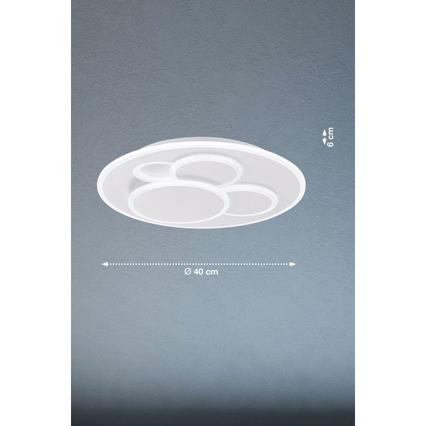 Valge dimmerdatav LED laevalgusti Dots - Fischer & Honsel-image-2