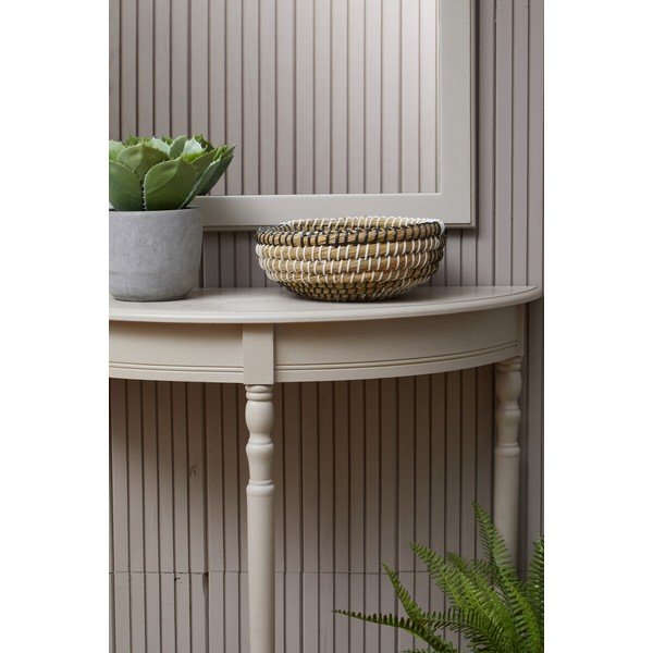Beež männipuidust konsoollaud 30x80 cm Heritage - Premier Housewares-image-3