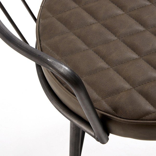 Pruun baaritooli, kõrgus 92 cm Tiva - Kave Home-image-1