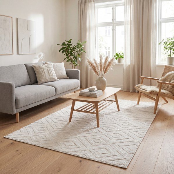 Kreem vaip 80x150 cm Estilo - Universal-image-1