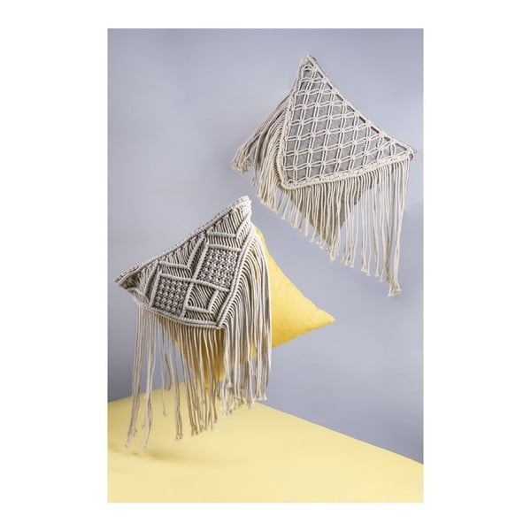 Tekstiilist dekoratiivpadi 45x45 cm Macrame - VDE Tivoli 1996-image-2