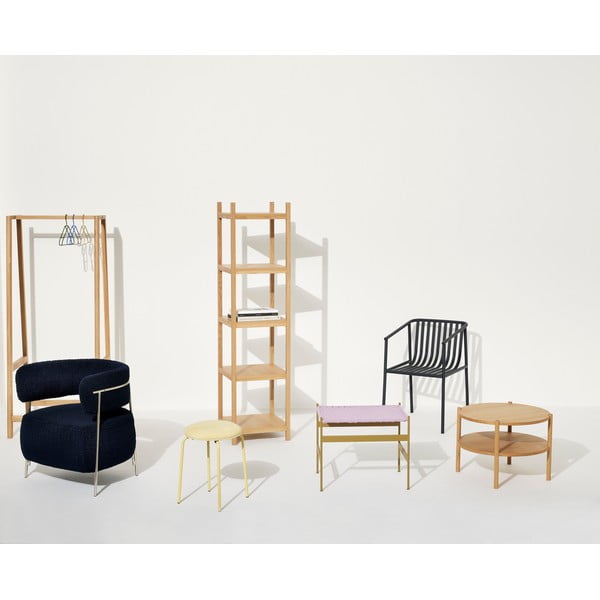 Ümmargune kohvilaud tammepuust ø 60 cm Acorn - Hübsch-image-2