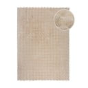 Kreem sünteetiline karusnahk vaip 80x150 cm Waffle Faux Fur - Flair Rugs