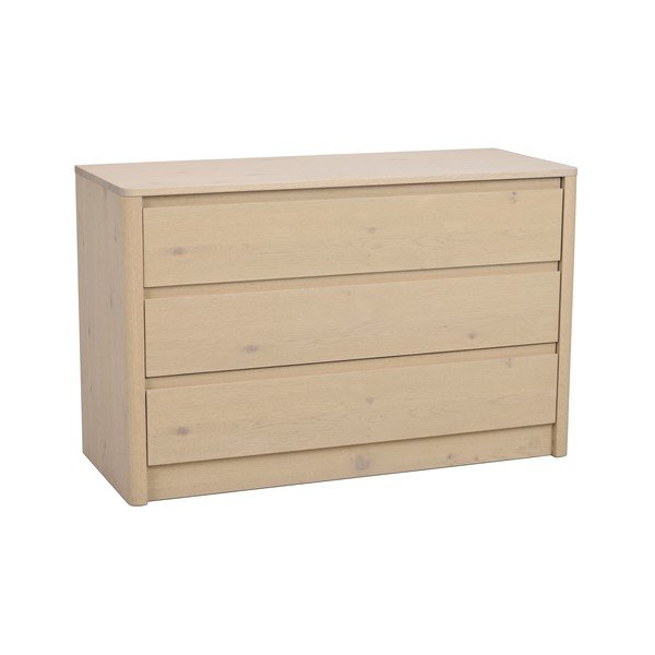 Tammepuust kummut heledas naturaalses värvitoonis 110x70x45 cm Melstone - Rowico