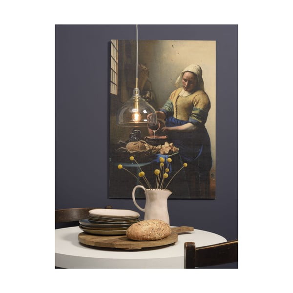 Kuldset värvi rippvalgusti klaasist lambivarjundiga ø 20 cm Brussels - it's about RoMi-image-2